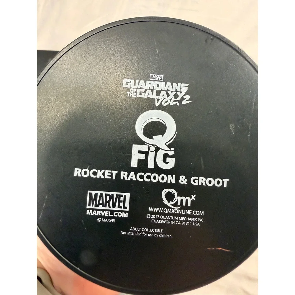 Marvel Q-Fig Rocket Raccoon & Groot Guardians of the Galaxy Vol 2 Figure QMx